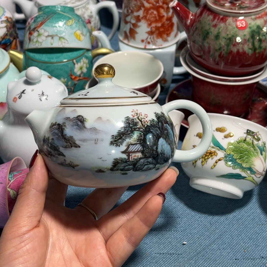 景德镇陶瓷手工手绘