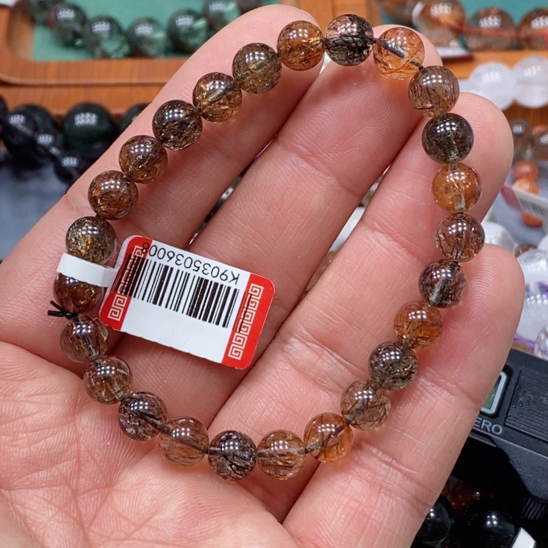 水晶手串未镶嵌天然