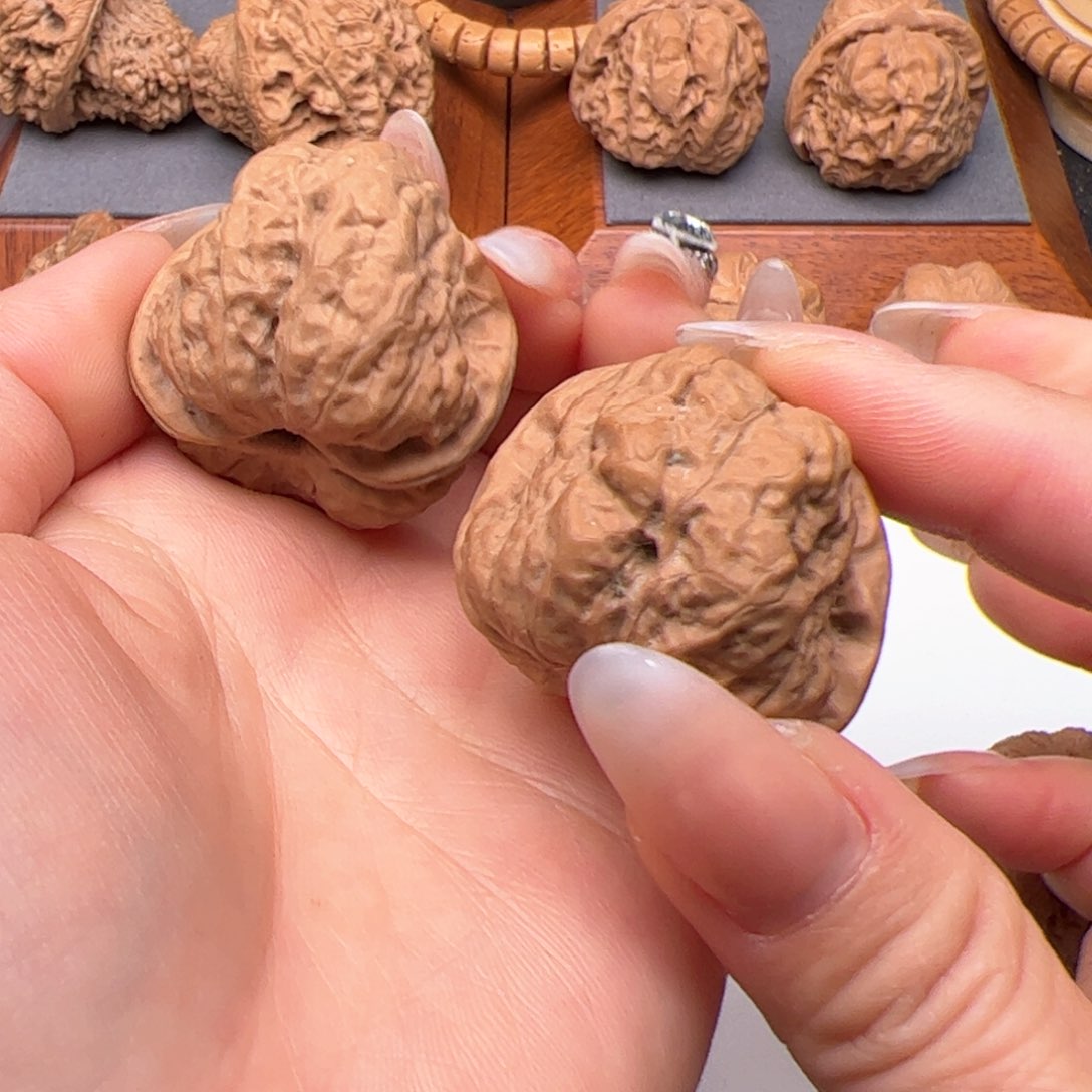 文玩核桃把件蛤蟆35丽