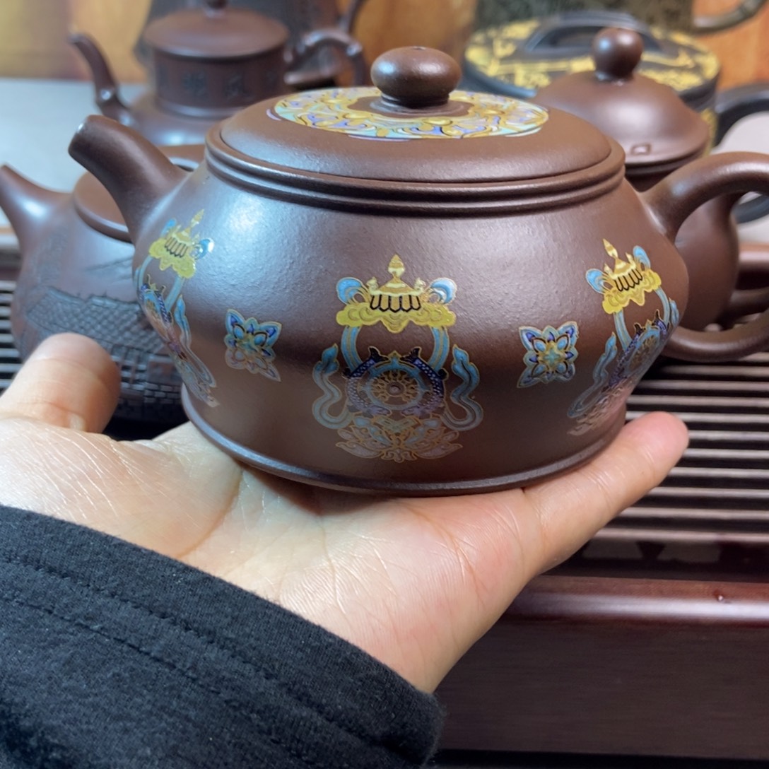 紫砂茶壶紫砂全手工定制