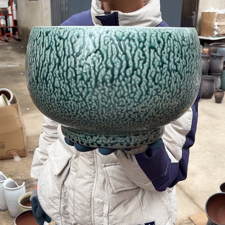 紫砂茶碗精品口径25.5高度19