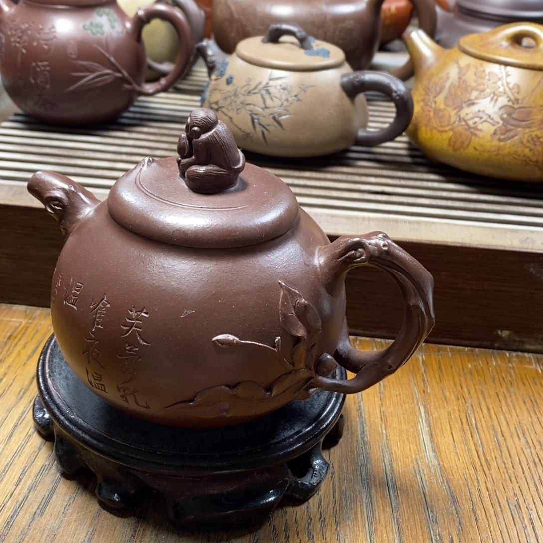 紫砂茶壶原矿手工104