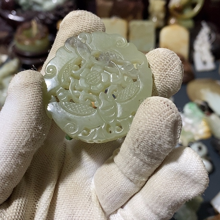 和田玉（糖玉）未镶嵌颈饰