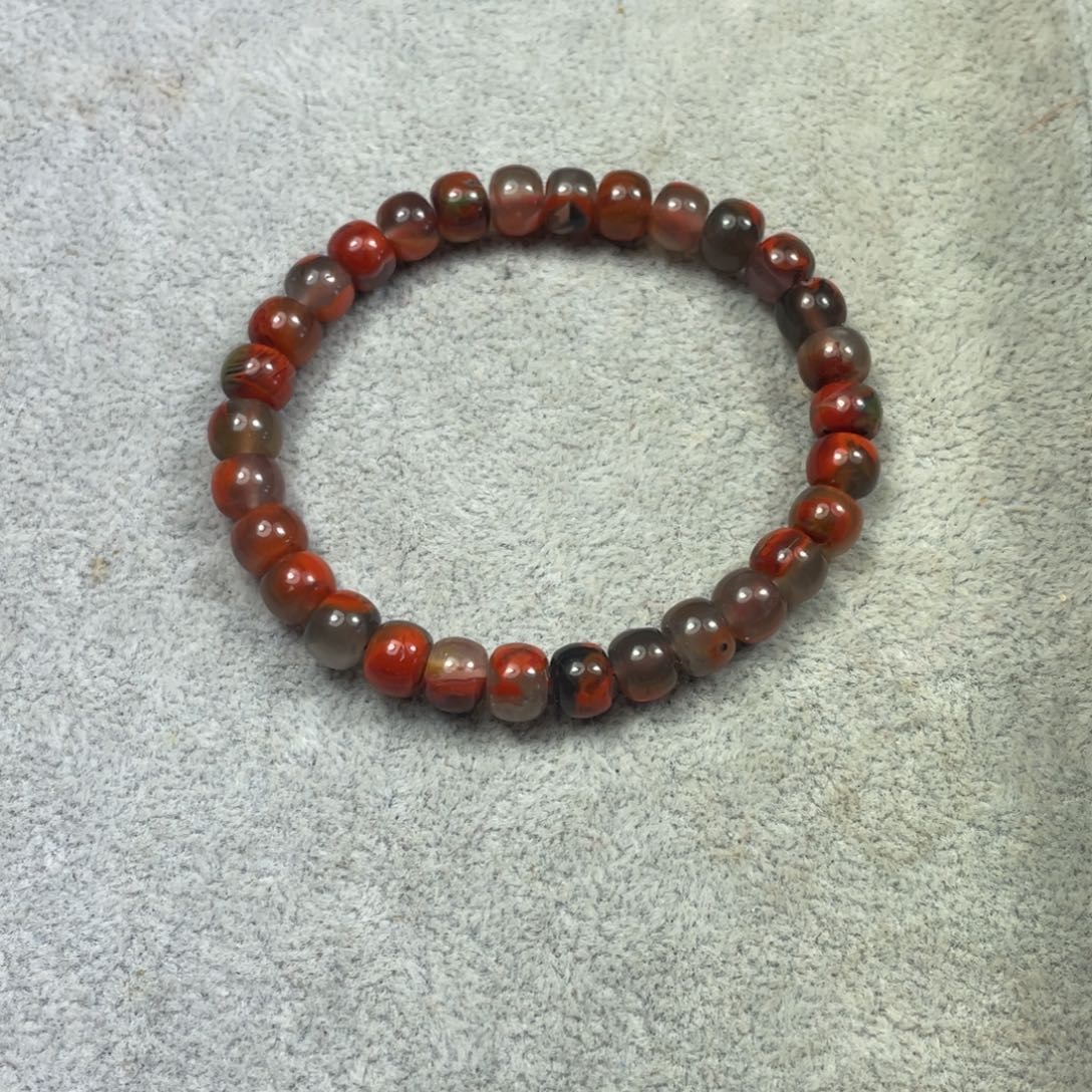 南红玛瑙南红未镶嵌方**正