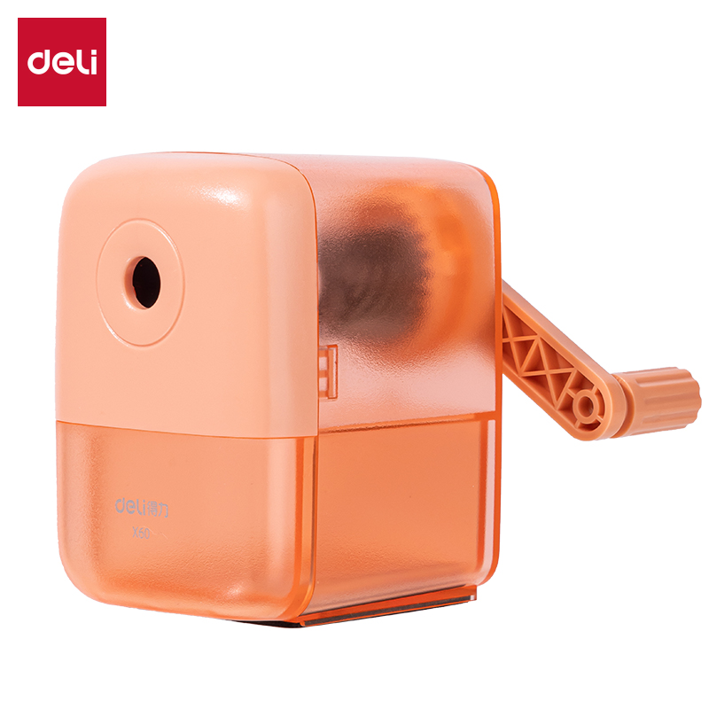 Deli/得力YF - X60手摇削笔机(红)(个)