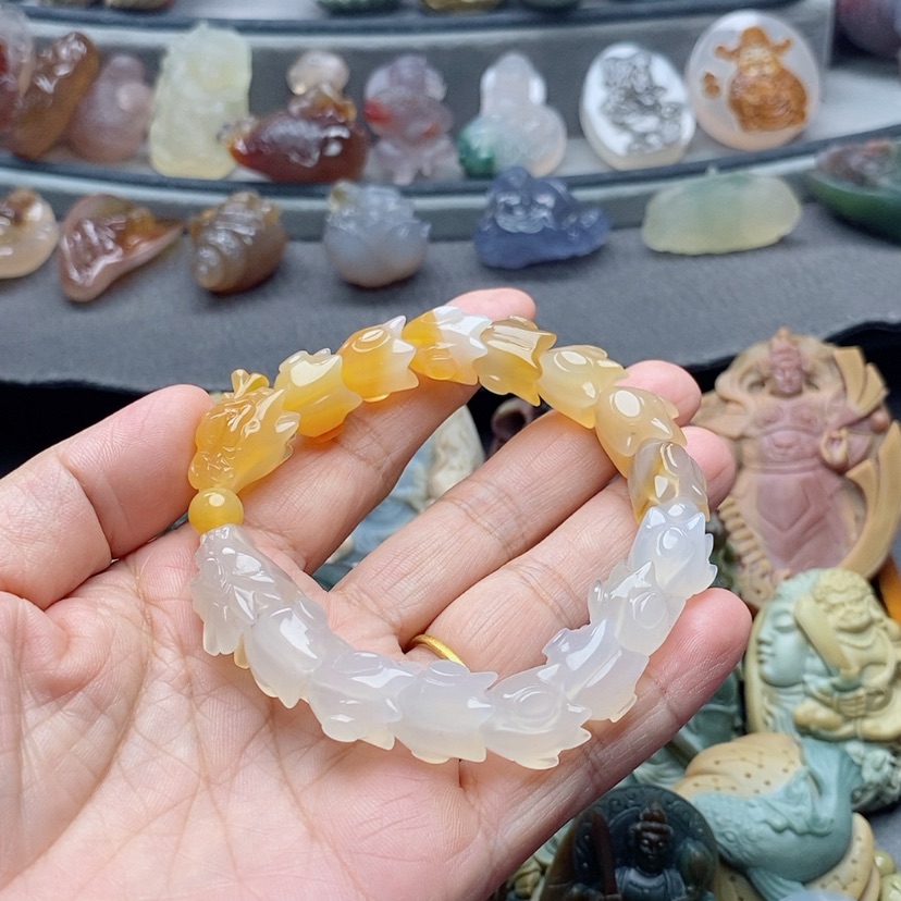 【闪购商品】未镶嵌吊坠定制玛瑙