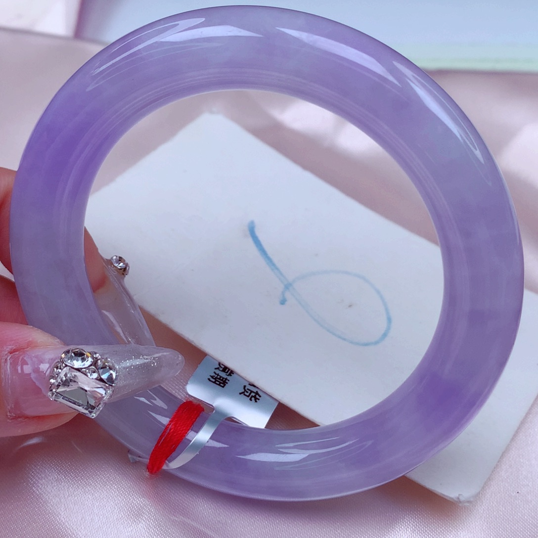 翡翠手镯未镶嵌天然缅甸翡翠A货手镯