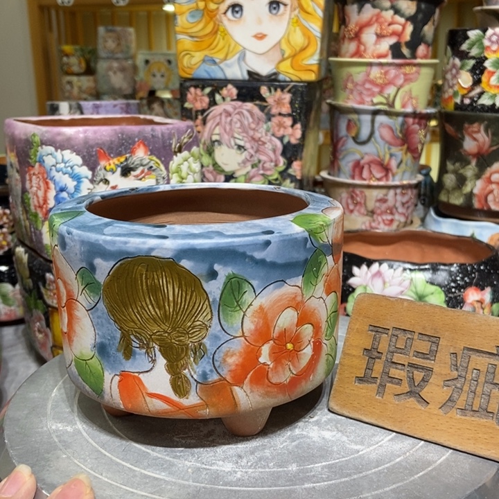 景德镇艺术手绘作品