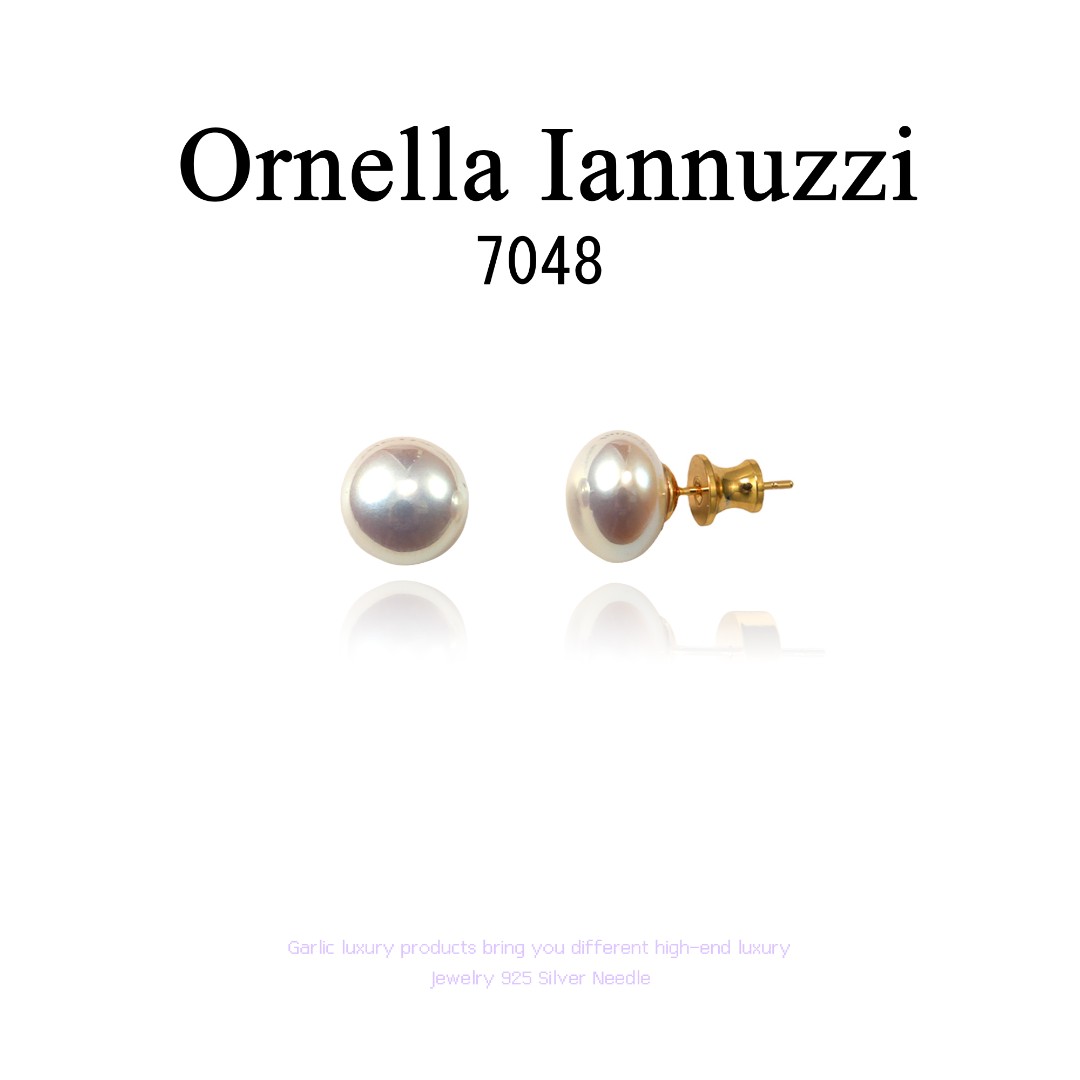 铜合金耳饰 Ornella Iannuzzi【白珈丽】耳饰~7048