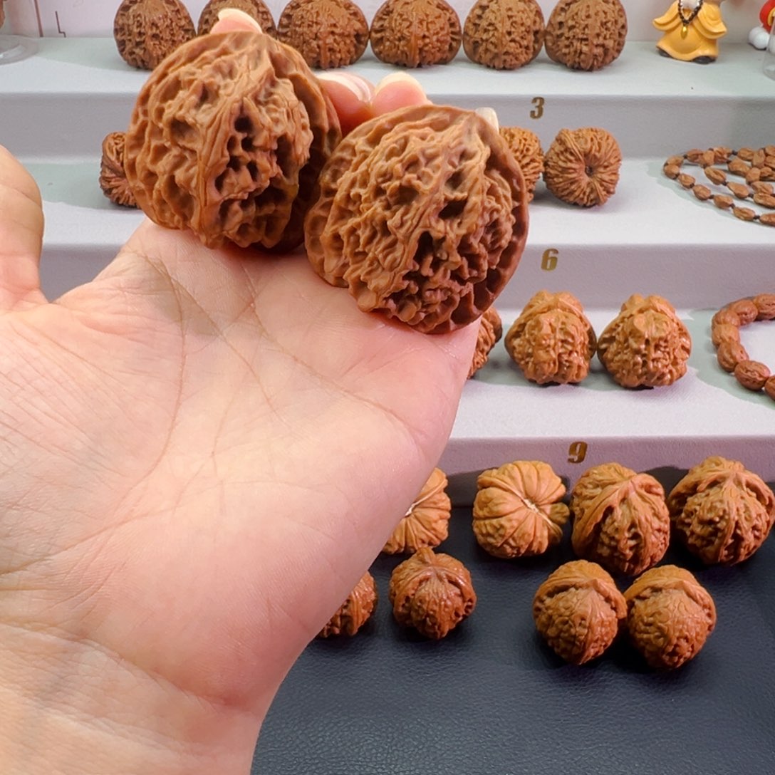 休***¥吊坠文玩核桃41全品苹果园