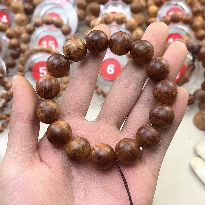 柏木（崖柏）手串/手链1.5黑金蚂蚁腿