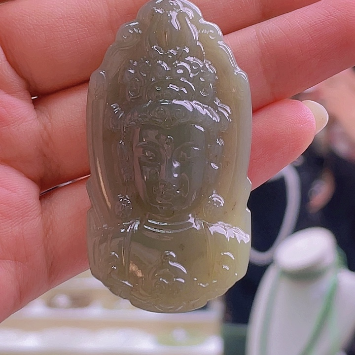 颈饰未镶嵌和田玉拍一发一