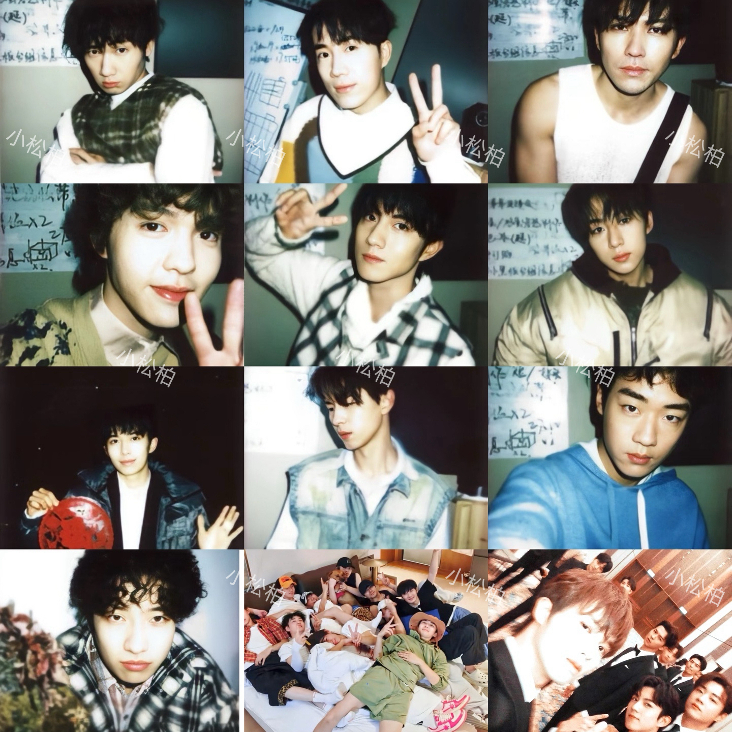 十个勤天胶片春晚系列小卡