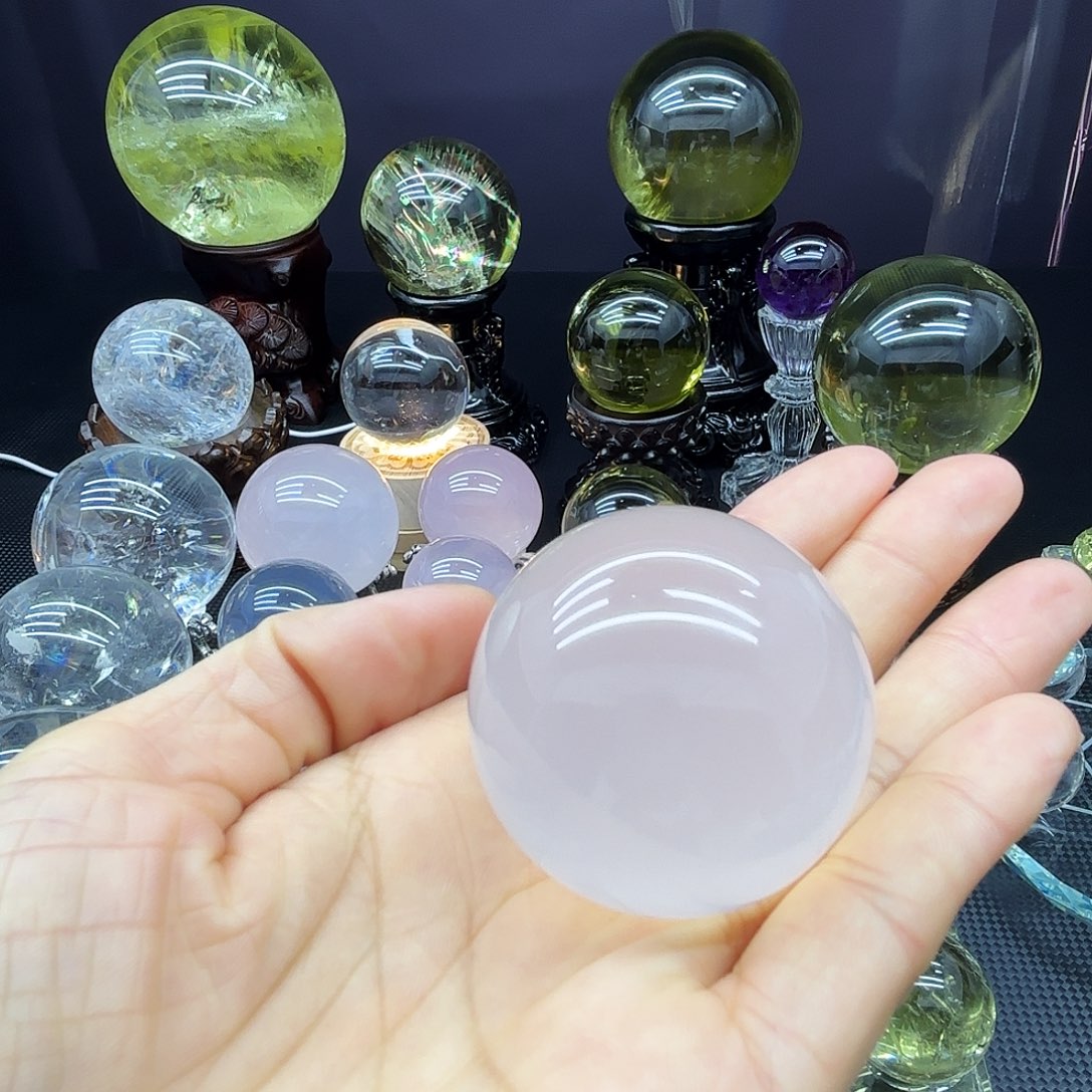 水晶摆件未镶嵌4.4公分