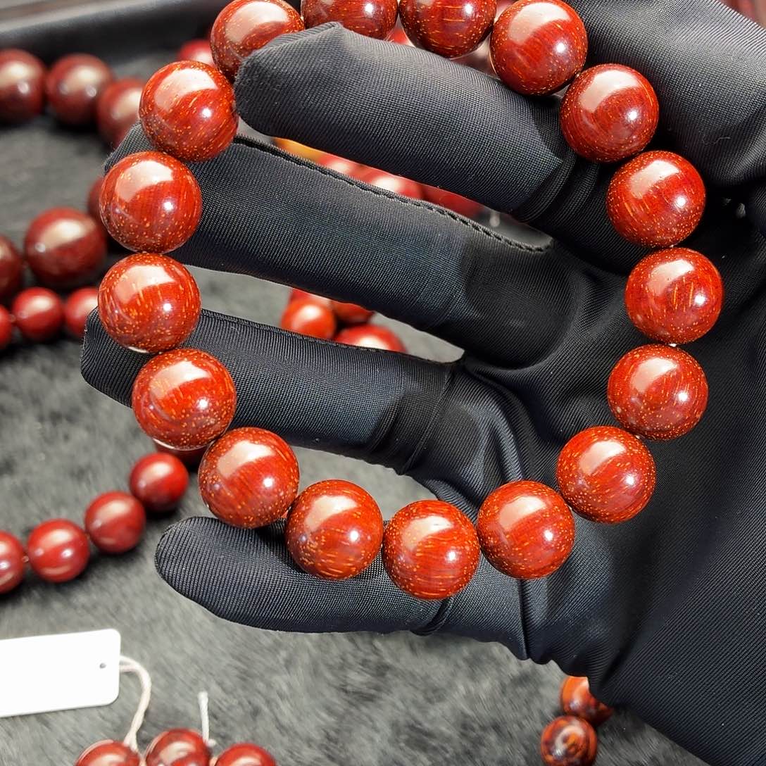 小***晨小叶紫檀手串/手链原汁原味大黑龙