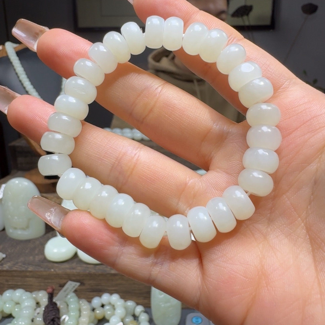 和田玉手链未镶嵌