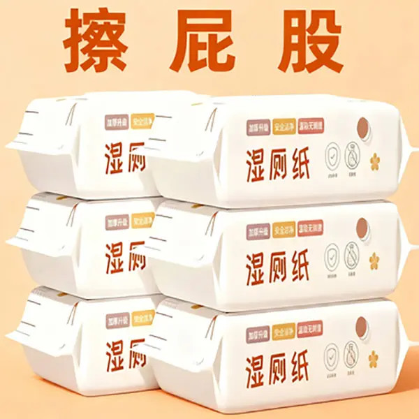 【新店特惠】湿厕纸一次性家用湿纸大包抽母婴加厚加大亲肤湿湿巾