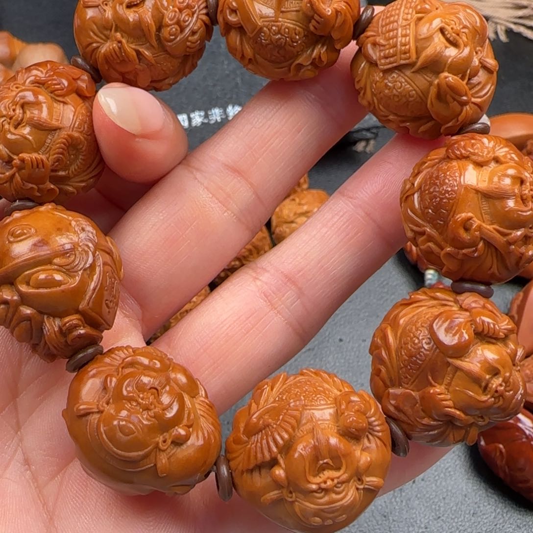 手串/手链橄榄核红****活