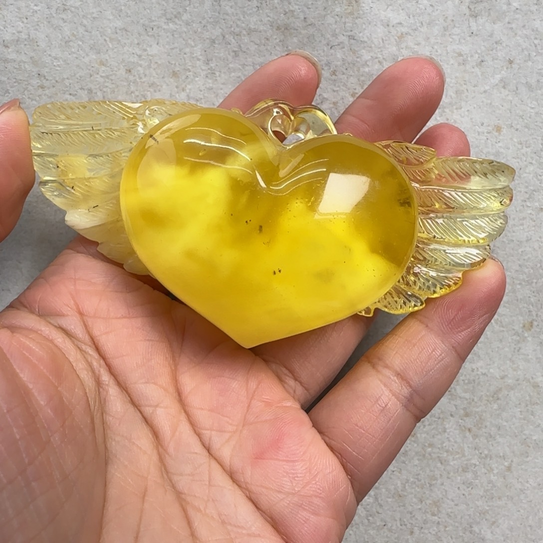 蜜蜡未镶嵌珠宝奇石微瑕