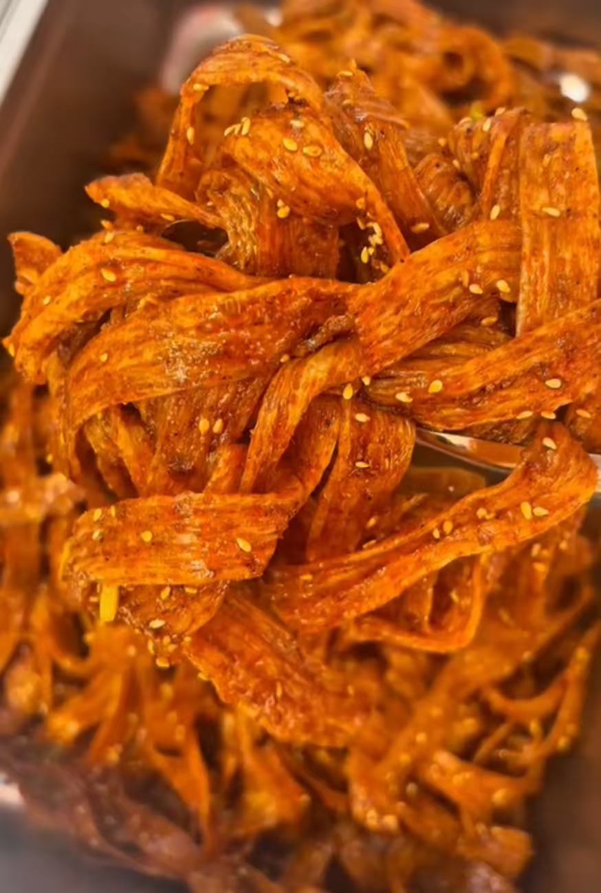 豫见张小二河南特产  牛筋面手工辣条 需加热食用