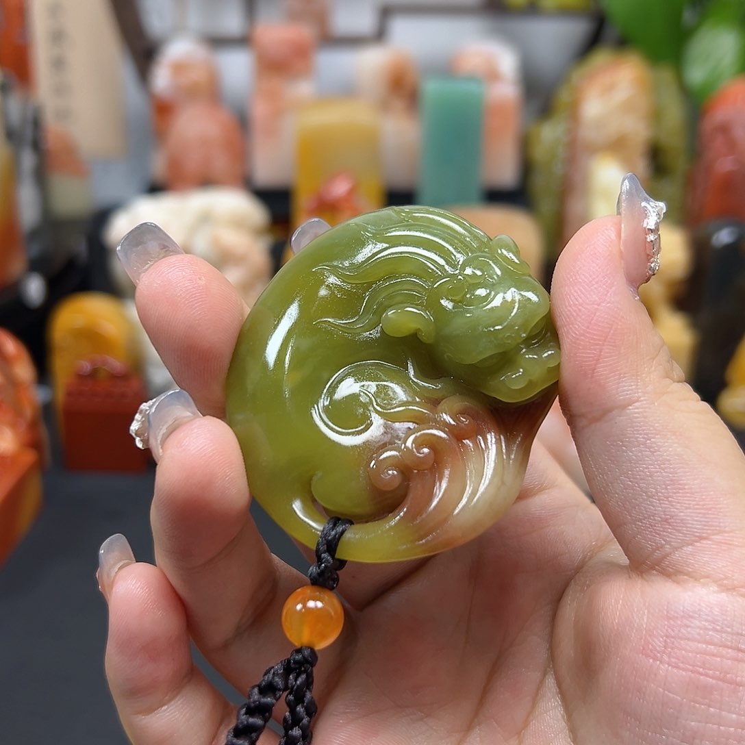 寿山石用****0印章雕刻工艺