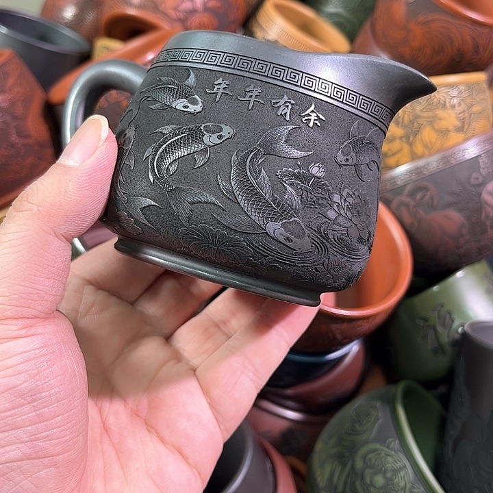 茶杯紫砂全手工紫砂主任杯