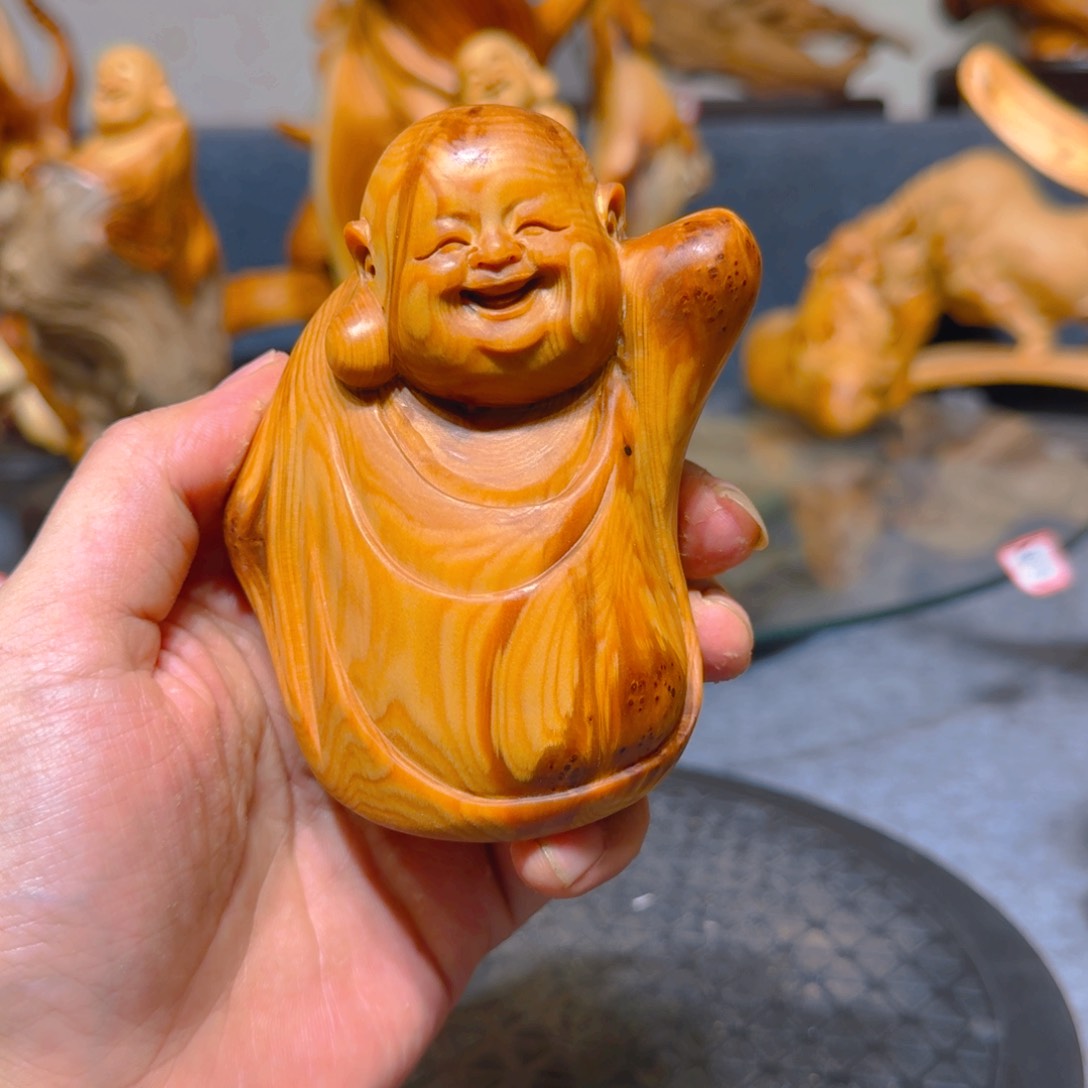 柏木（崖柏）崖柏手把件摆件