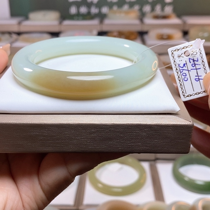 和田玉手镯55➕未镶嵌