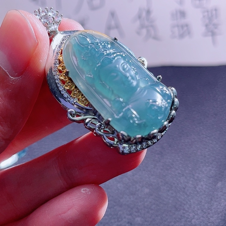 翡翠颈饰未镶嵌888888888