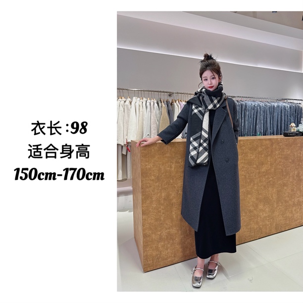 【25大衣系列】巨好看的深冬韩式双面羊毛大衣外套06-11《只能干洗》