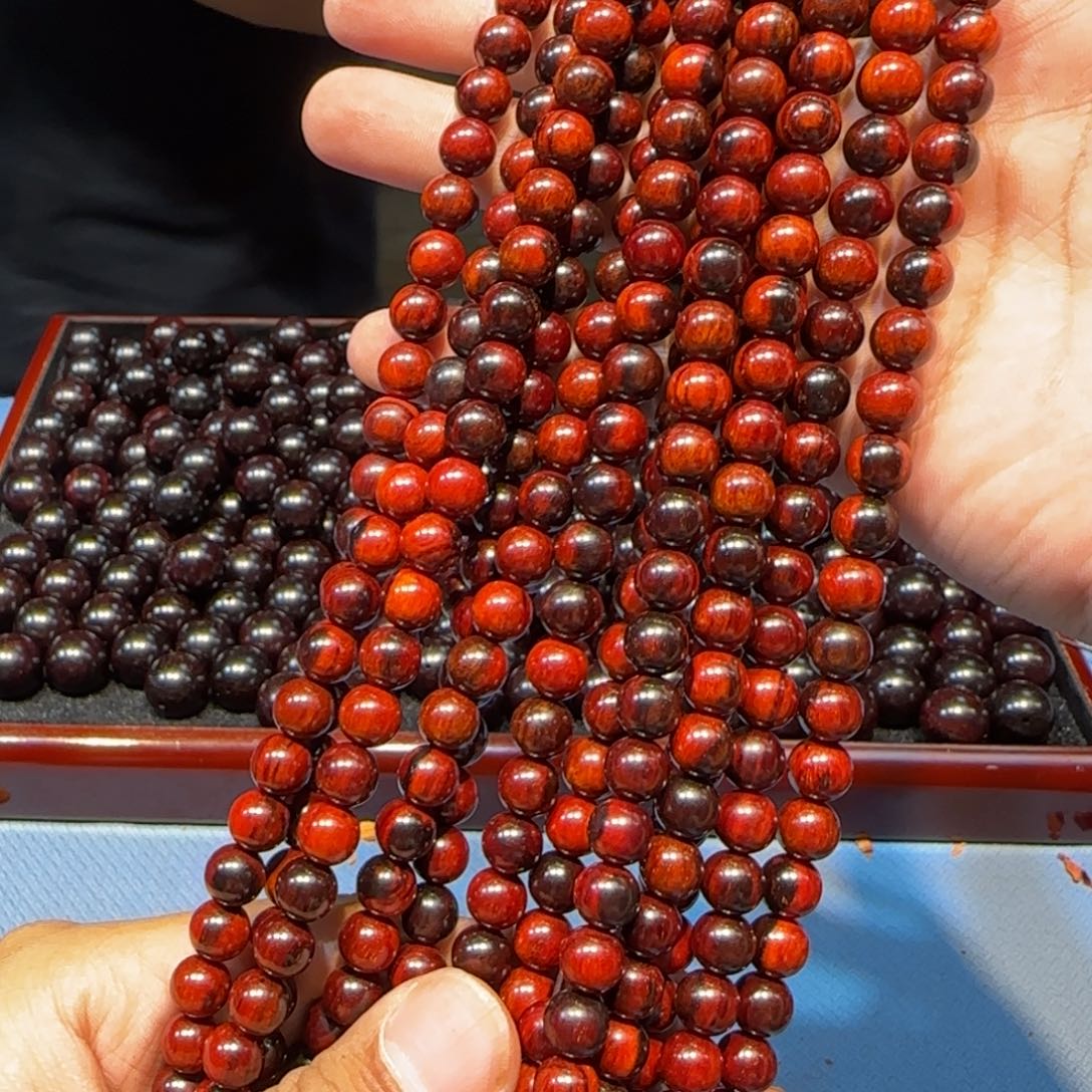 手串/手链小叶紫檀0.8火焰