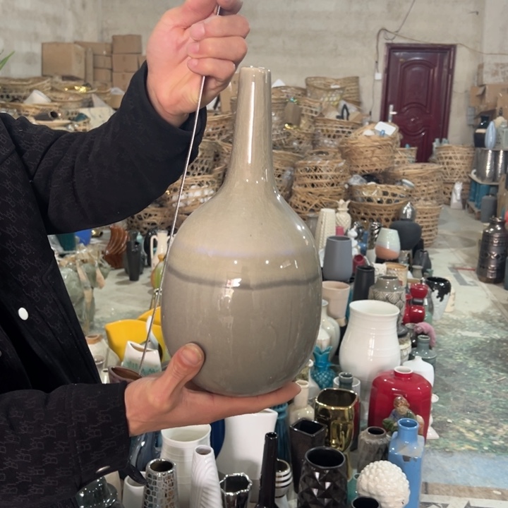 摆件高度30厘米口径2厘米微瑕捡漏