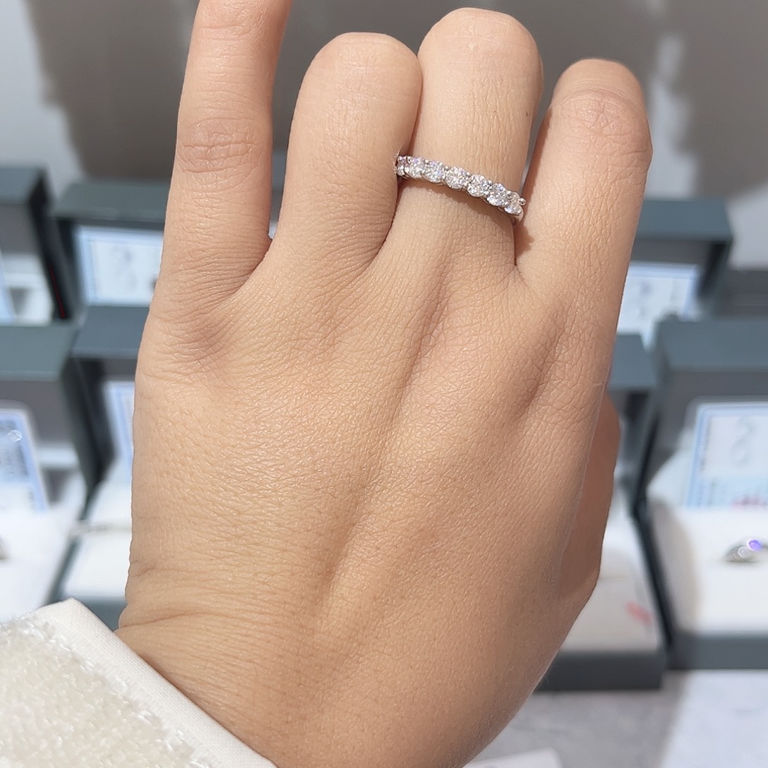 吊坠925银合成碳硅石