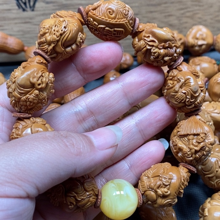 橄榄核手串/手链阿*钟馗