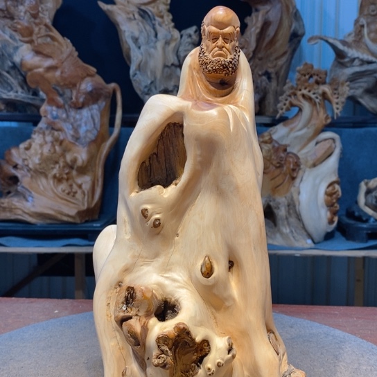 柏木（崖柏）根雕摆件