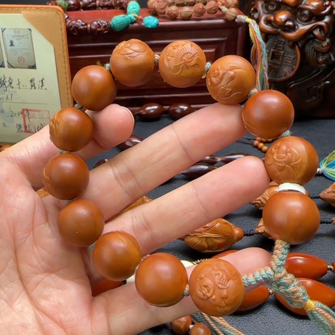 橄榄核手串/手链弥勒手串