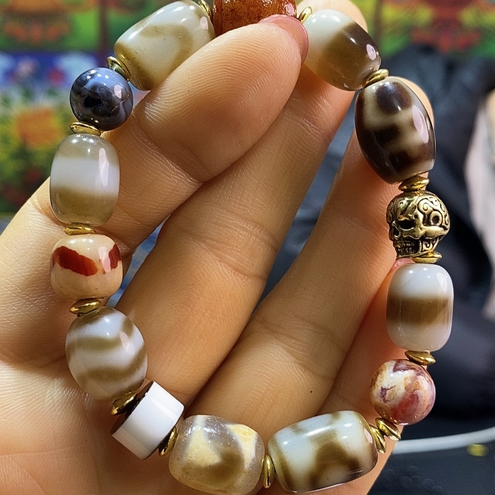 玛瑙/玉髓手链未镶嵌76