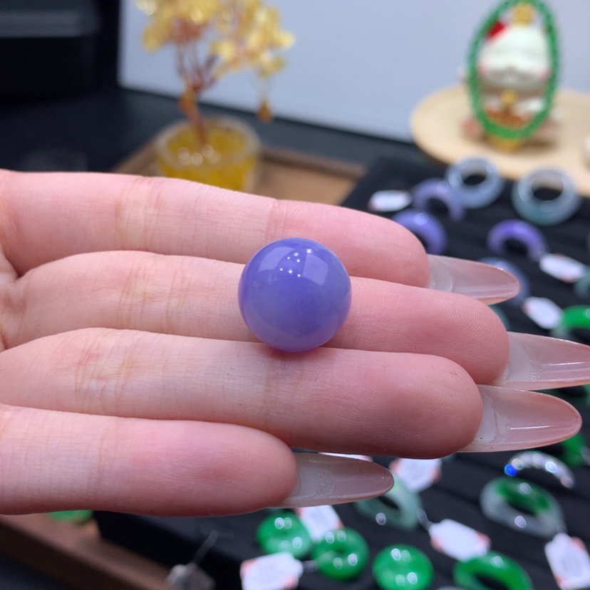 【闪购商品】未镶嵌戒指翡翠妖紫
