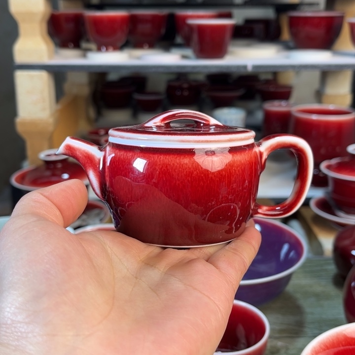 福***泉景德镇陶瓷汉瓦壶