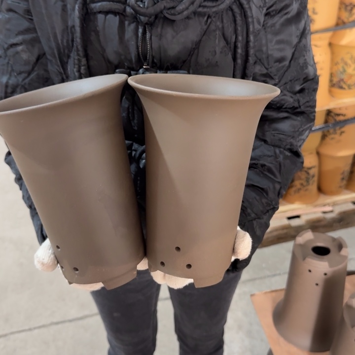 紫砂花盆 包邮包破损