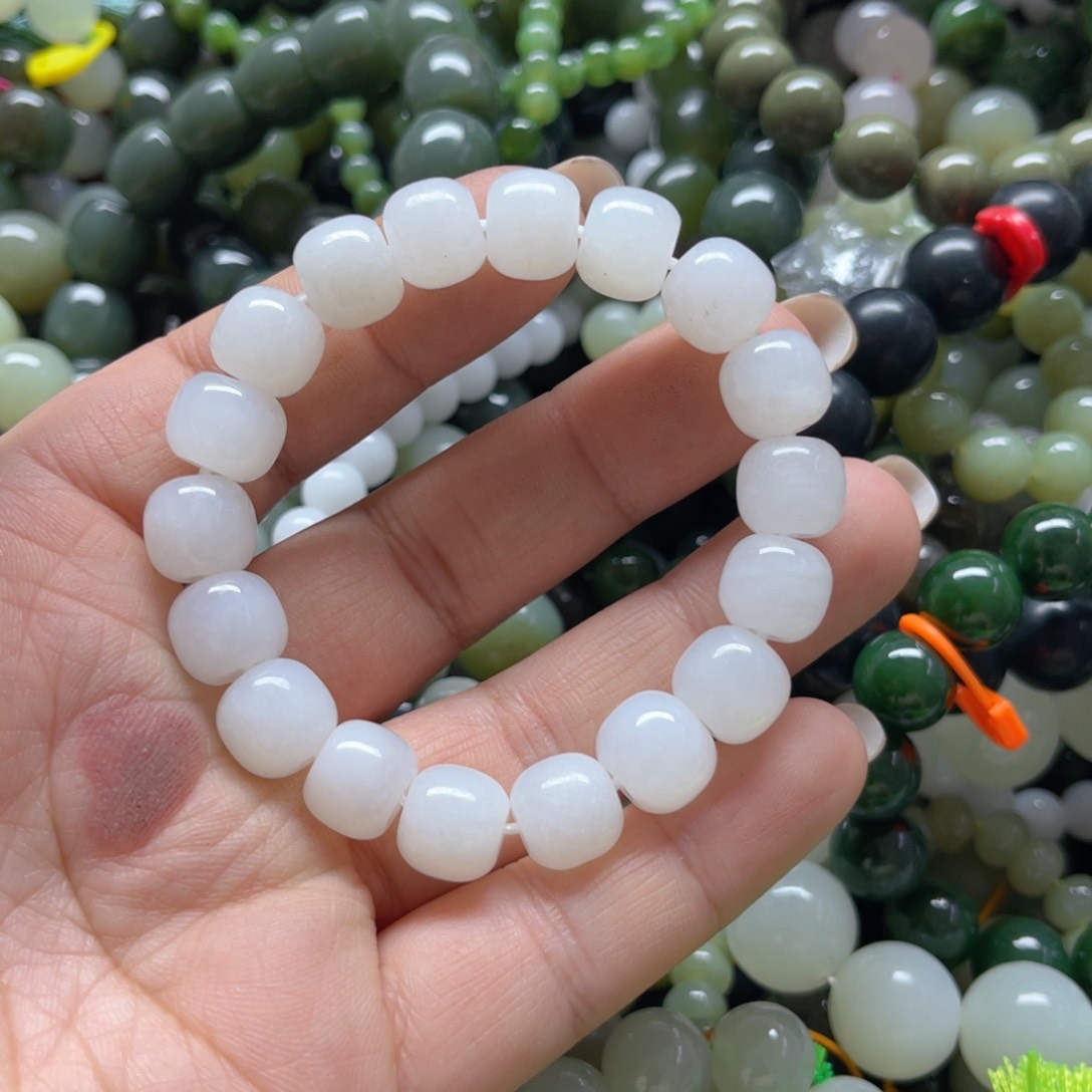 和田玉手链未镶嵌