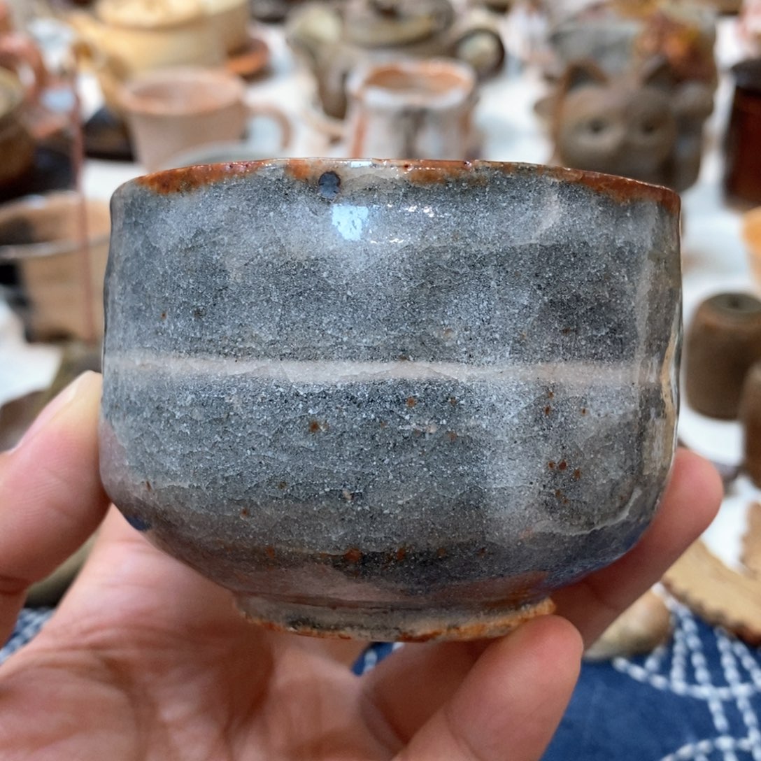 柴烧侘寂粗陶茶具