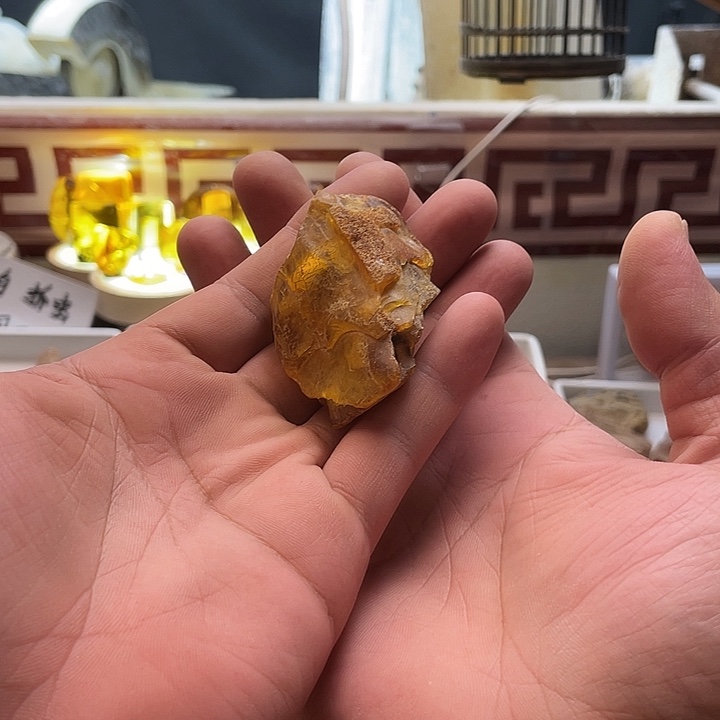 用***听未镶嵌定制琥珀天然琥珀蜜蜡
