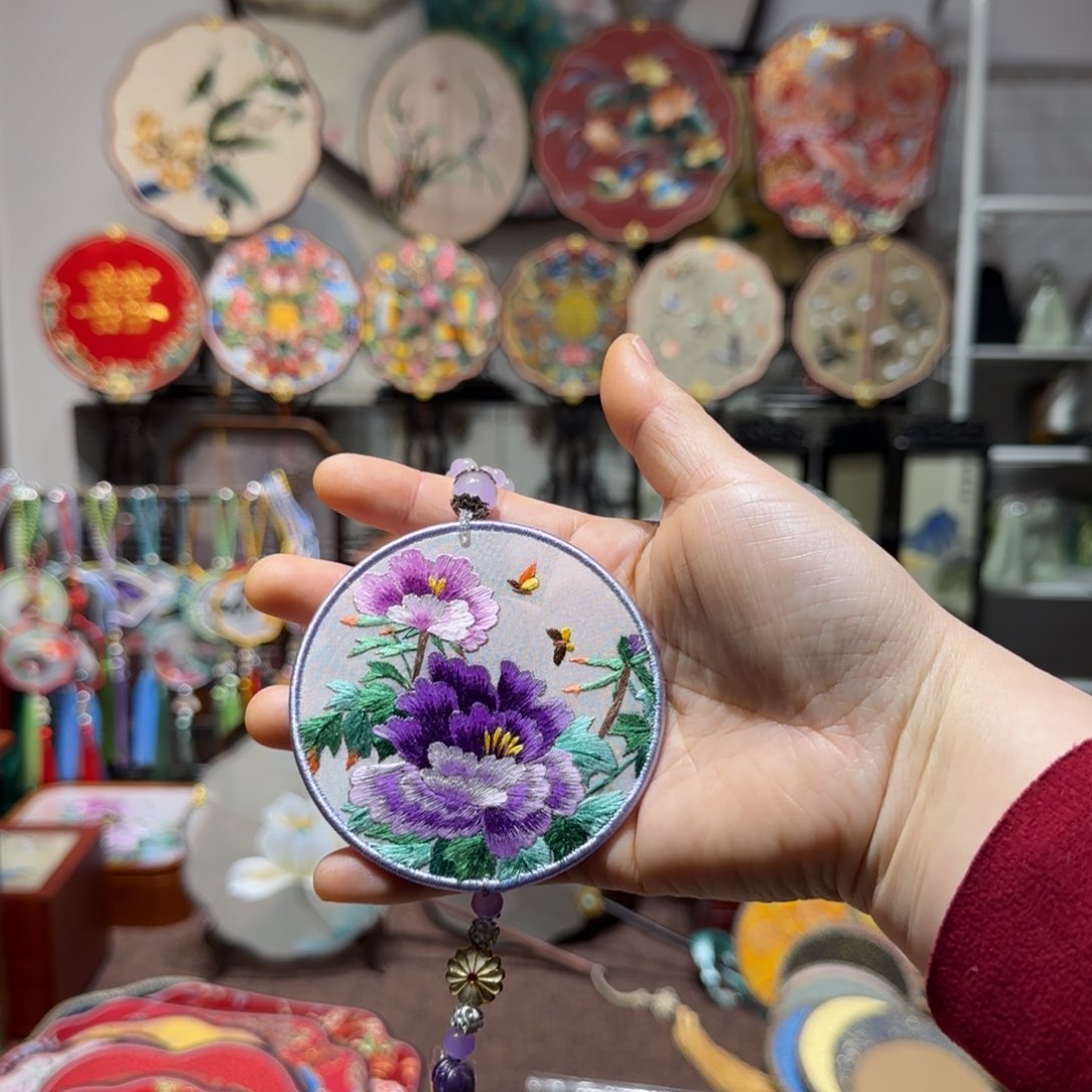 刺绣言*纯手工苏绣双面绣