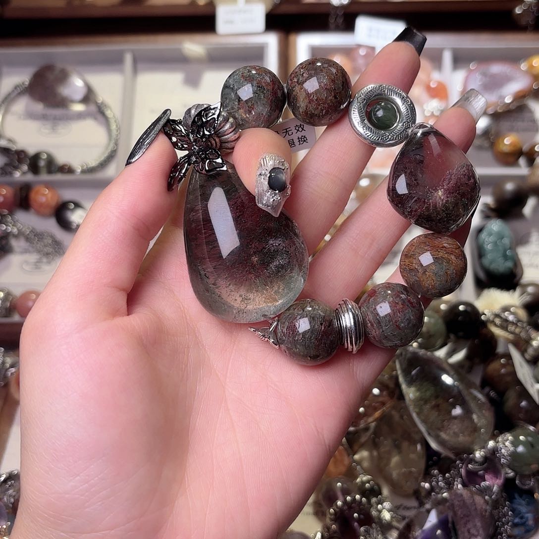 谁***你水晶手链合金手串