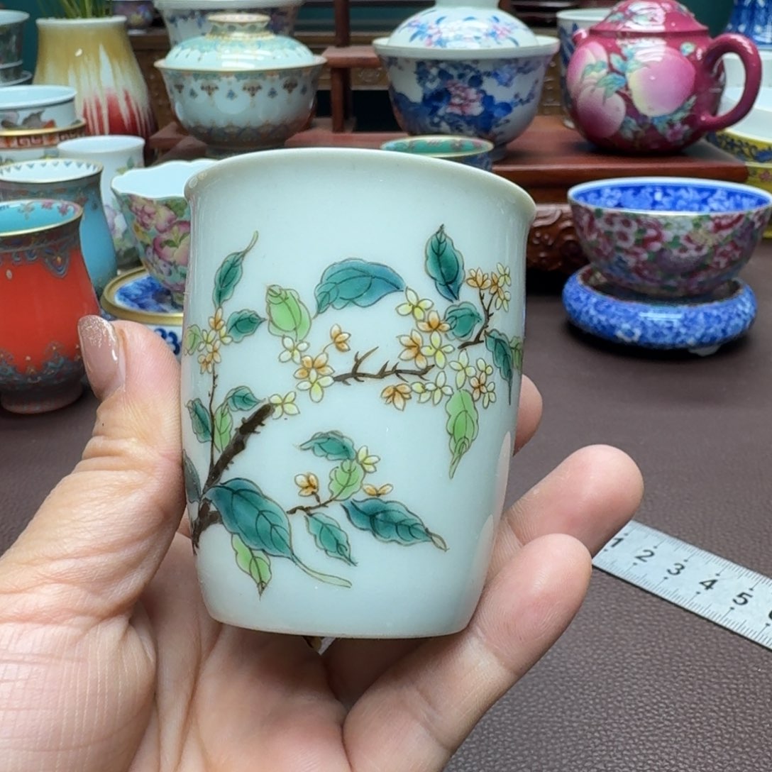 瓷片景德镇仿古手工制作精品展示