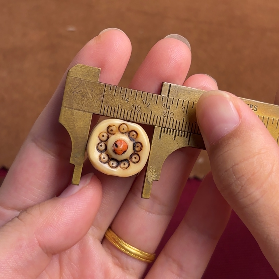 玻璃颈饰藏传小配饰