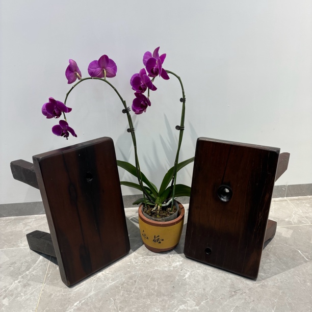 老船木创意换鞋凳小板凳实木矮脚凳家用简约时尚木制复古新中式