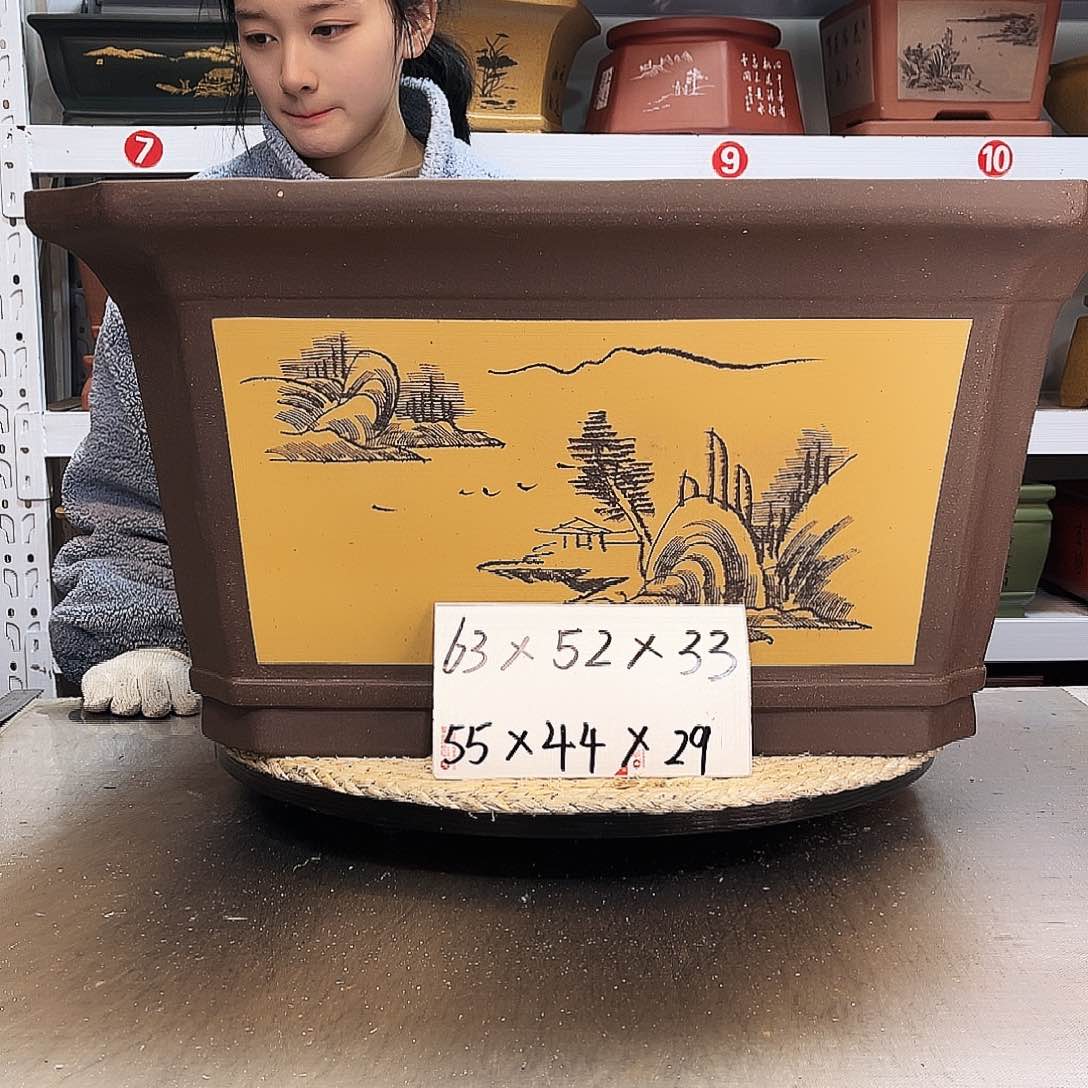 紫砂花盆紫砂花盆