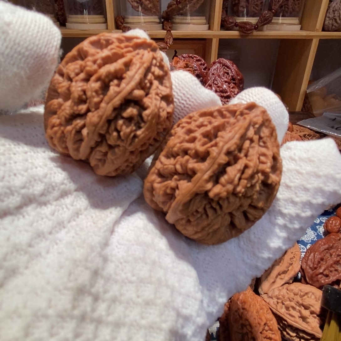 文玩核桃吊坠甲骨文